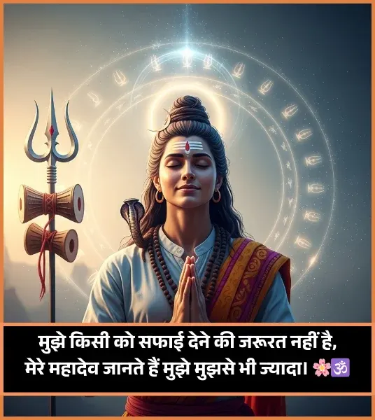 2 Line Mahadev Shayari Girl