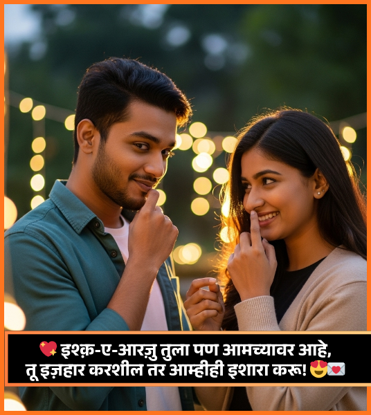 Propose Shayari Marathi