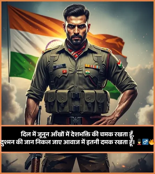 Army Desh Bhakti Shayari