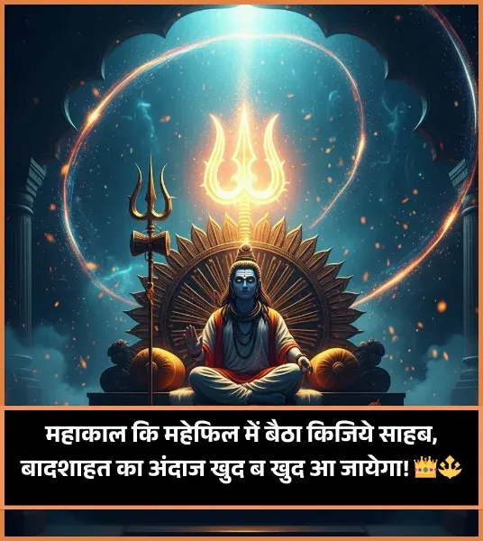 Attitude Mahadev Shayari