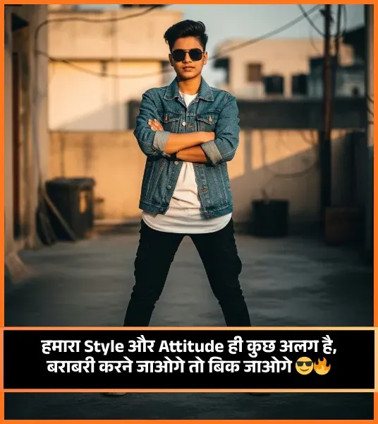 Attitude Shayari for Boys