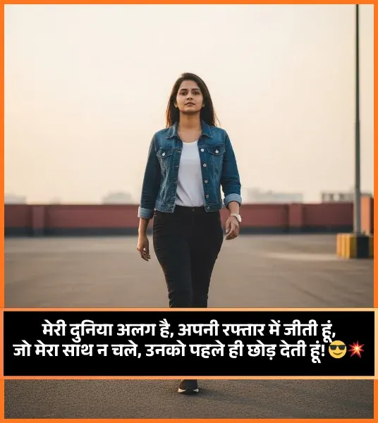 Attitude Shayari for Girls