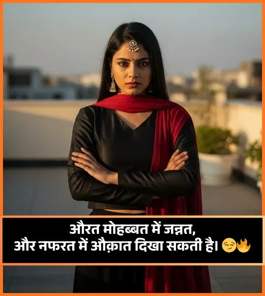 Attitude Shayari for Girls in Hindi