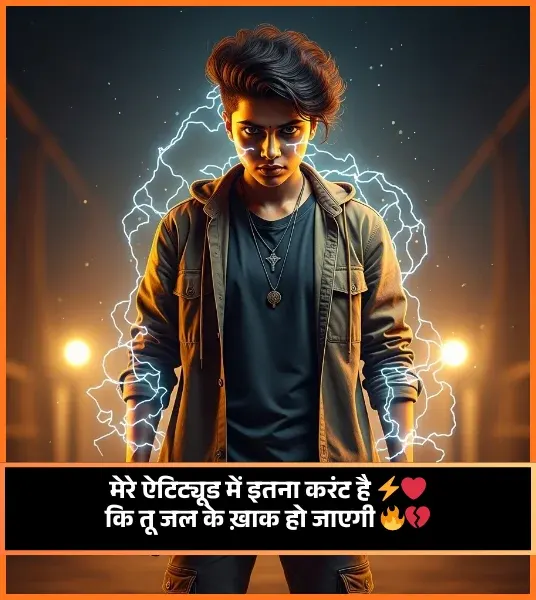 Attitude Shayari🔥 Love