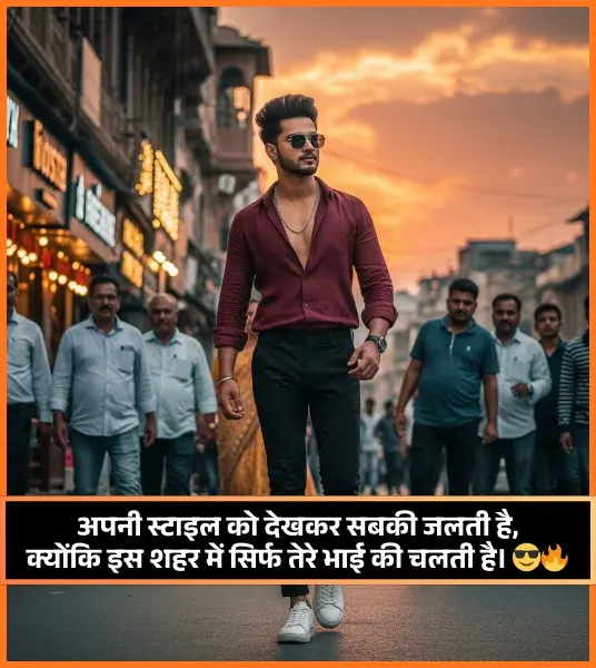 Attitude Status Bhai Ke Liye Shayari