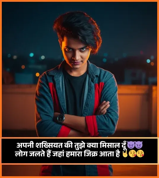 Bad Words Gali Attitude Shayari for Boys