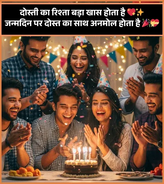 Best Friend Birthday Shayari