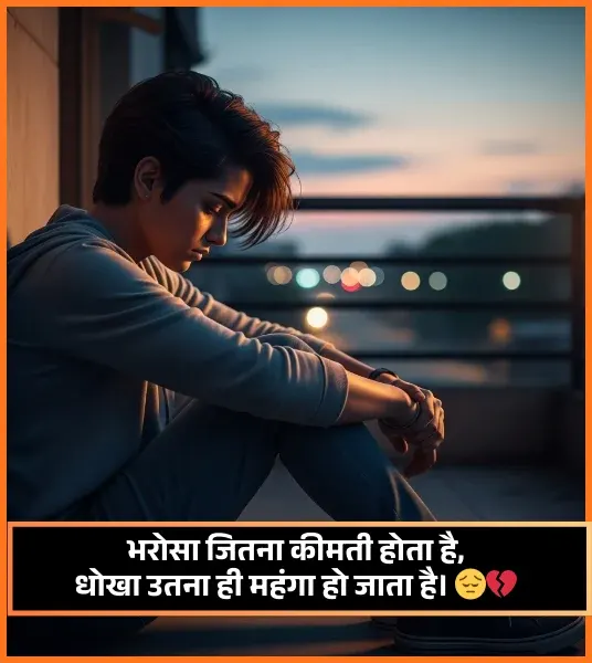 Bharosa Rishte Dhoka Shayari