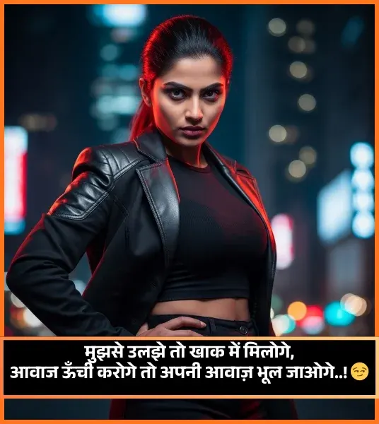 Cool Gussa Female Attitude Shayari