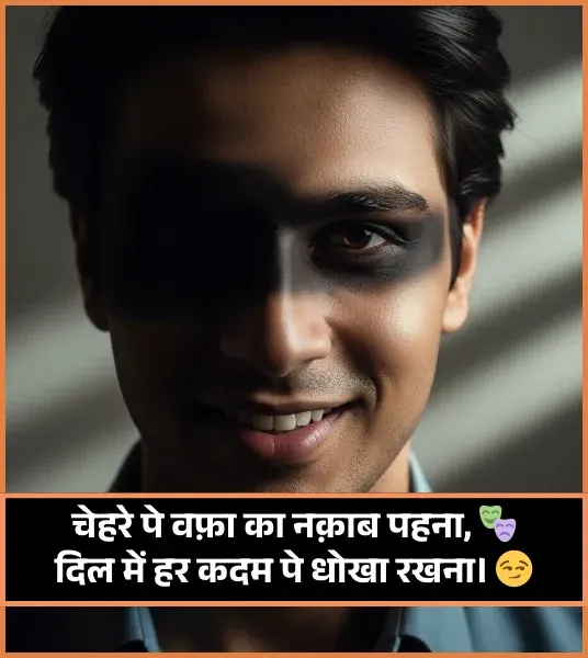 Dhokebaaz Shayari 2 Line