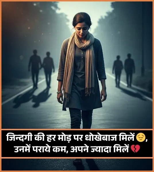 Dhokebaaz Shayari on Life