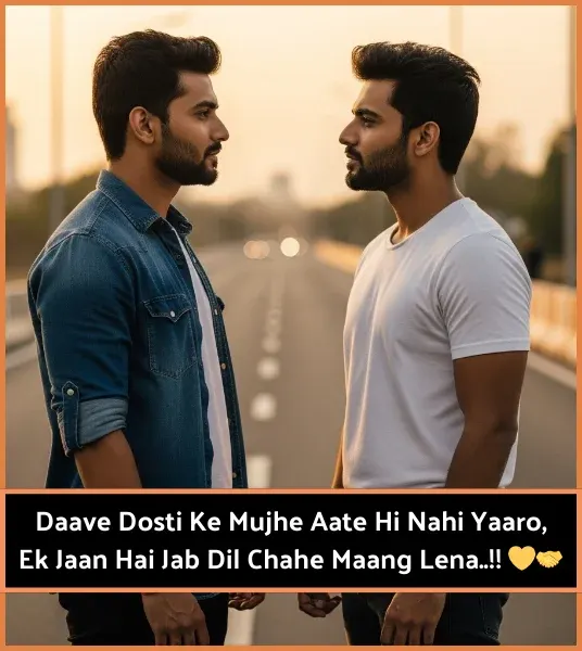 Emotional Trust Friendship Shayari in English