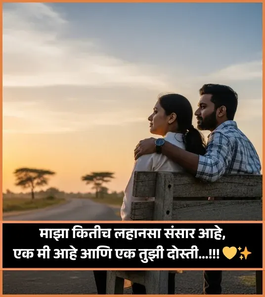 Friendship Shayari in Marathi