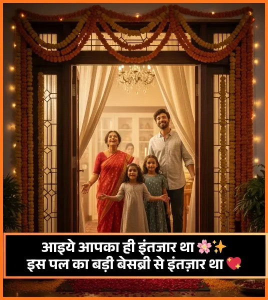 Guest Welcome Shayari in Hindi