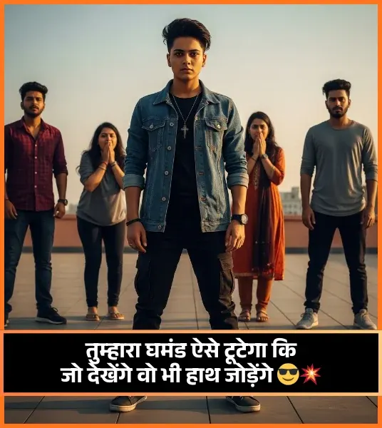 Love Attitude Shayari for Boys