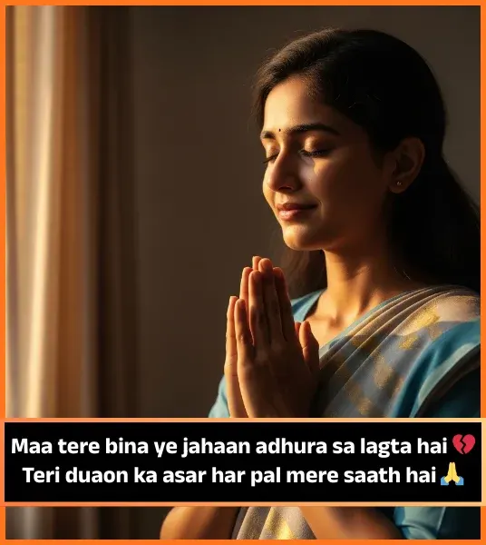 Maa Ke Liye Shayari in English