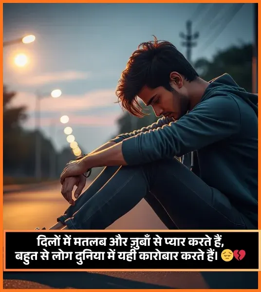 Matlabi Rishte Dhoka Shayari