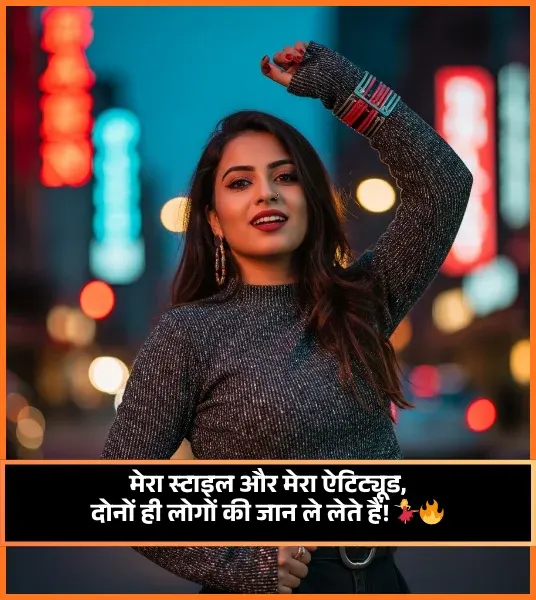 Stylish Gussa Female Attitude Shayari