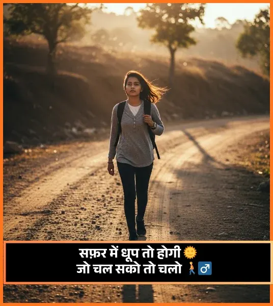 Train Safar Shayari in Hindi