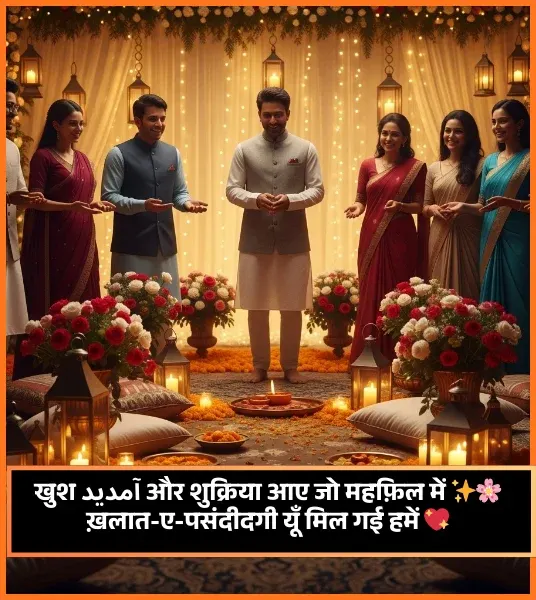 Welcome Shayari for Anchoring in Hindi