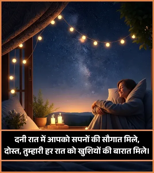 Friends Good Night Shayari